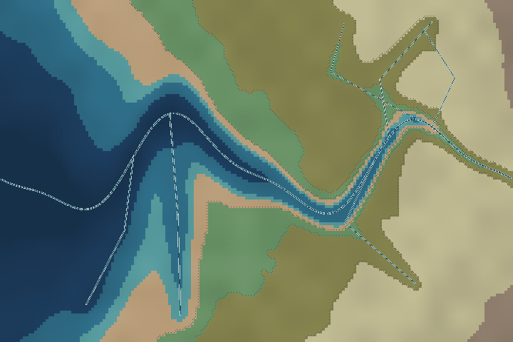 Cairn leys estuary map