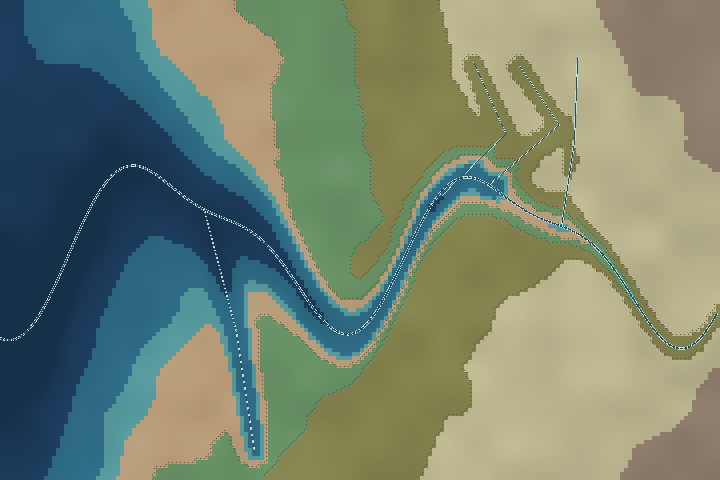 Rook wick estuary map