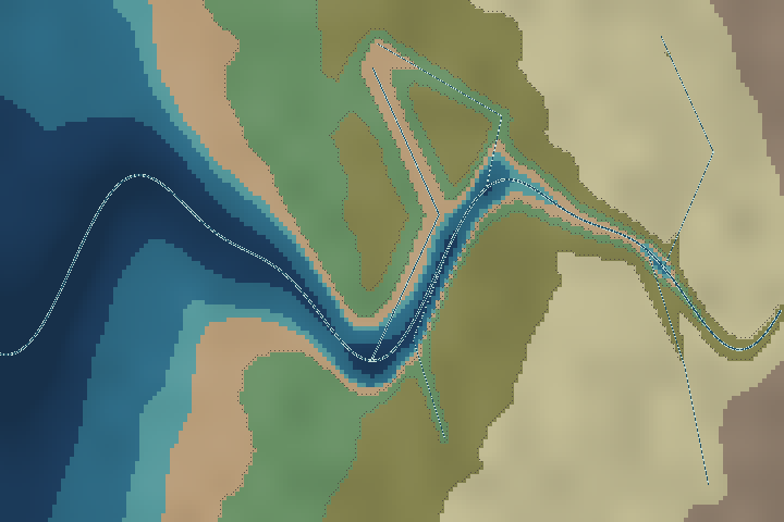 Morrow reach estuary map